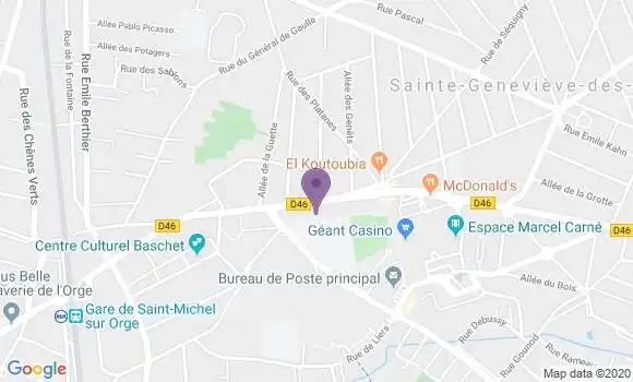Localisation Coralie Perurena