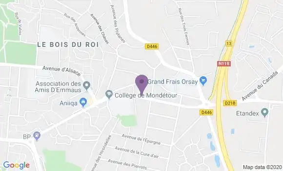 Localisation Isabelle Le Luyer