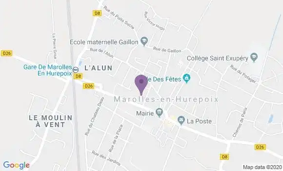 Localisation Marie Laure Frot