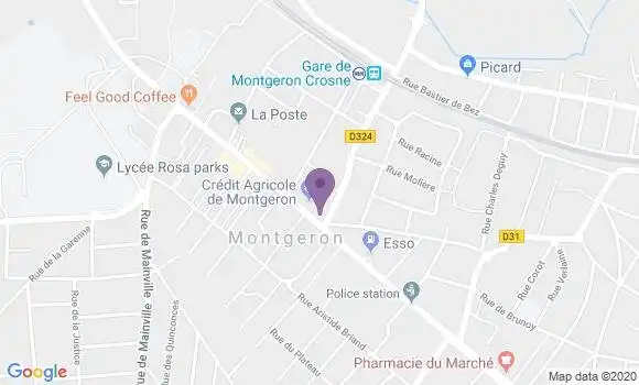 Localisation Marie pia Glorieux