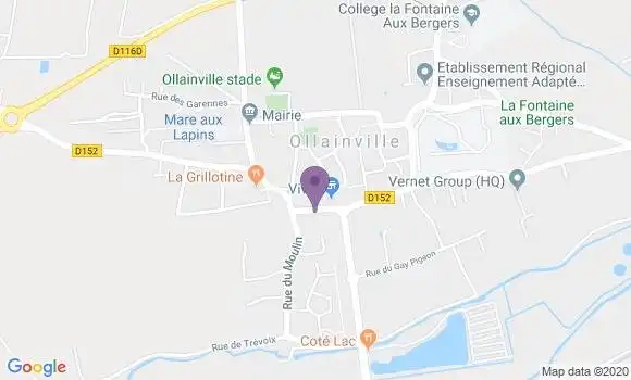 Localisation Sandrine Davoust