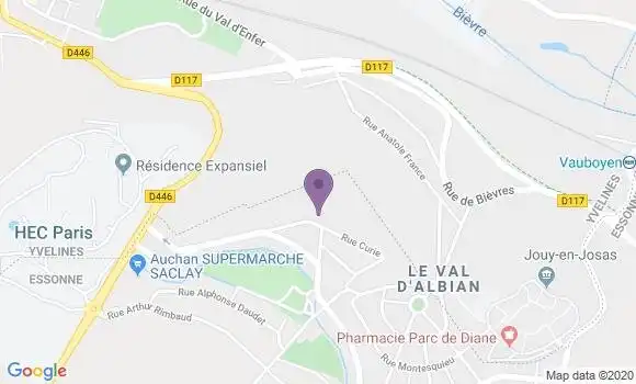 Localisation Emy Debruyne