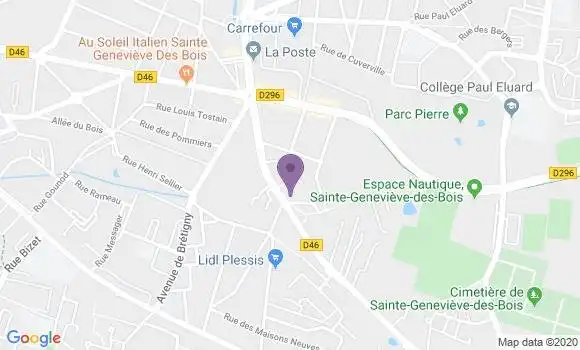 Localisation Viviane Di Bernardo