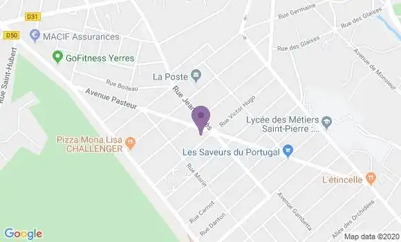 Localisation Anne Pauline Chebance