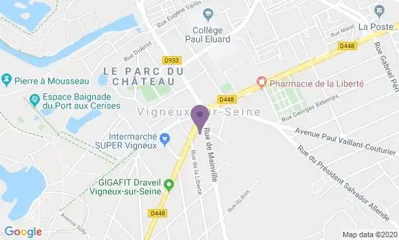 Localisation Coralie Catty Canlers