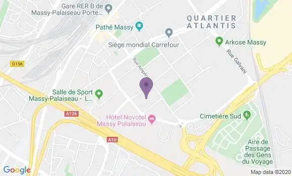 Localisation Fanny Belloc