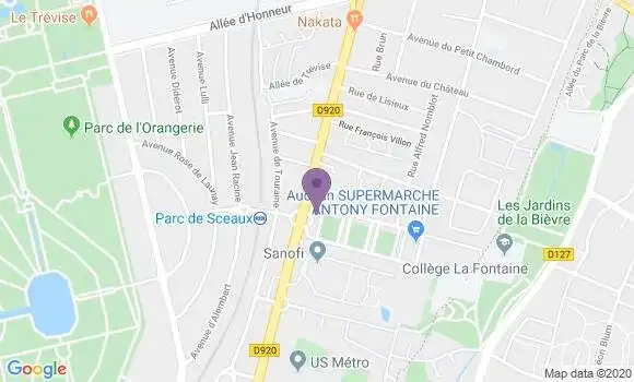 Localisation Dominique Buffe