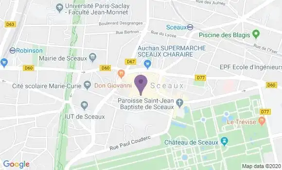 Localisation Sophie Bugel