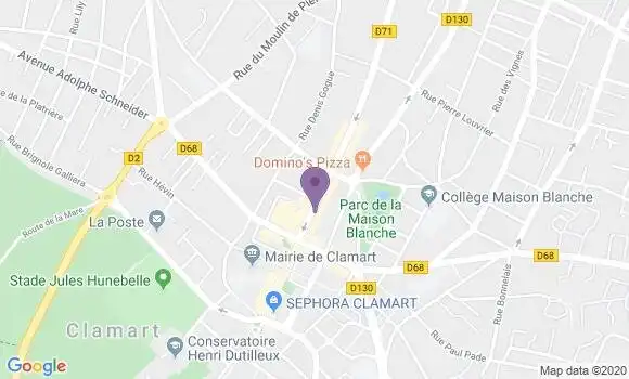 Localisation Laure Bergery