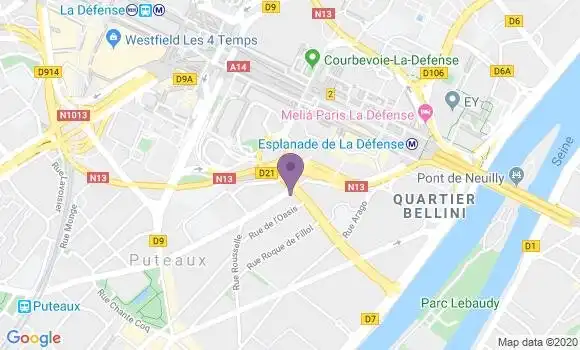 Localisation Muriel Aharouni