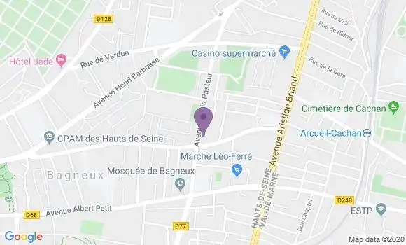 Localisation Bertrand Benoit