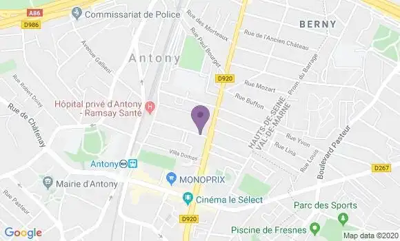 Localisation Jean François Verloove