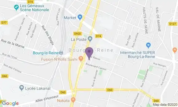 Localisation Marie Christine Rousseau
