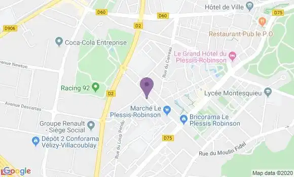 Localisation Caroline Pigot