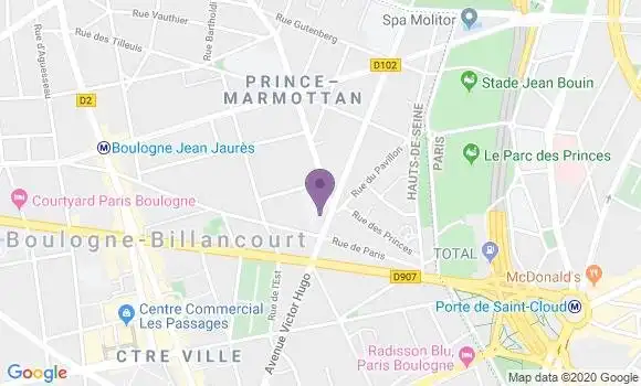 Localisation Virginie Rechain