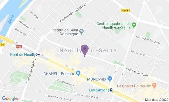 Localisation Laura Nedjar