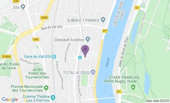 Localisation Emilie Joyeux