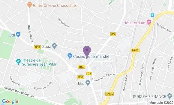 Localisation Isabelle Garnier