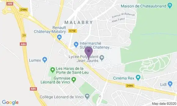 Localisation Bernard Geyskens