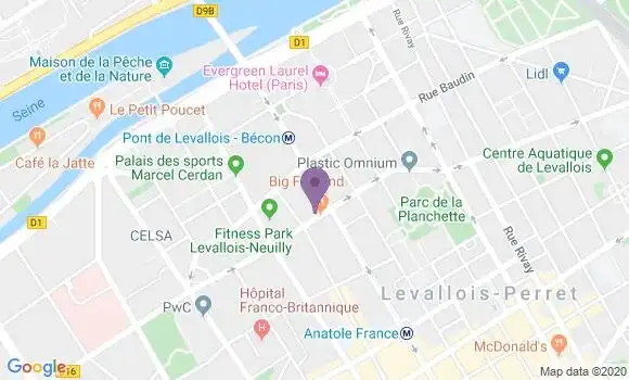 Localisation Marie Fenwarth