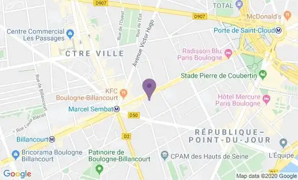 Localisation Marguerite Choquart