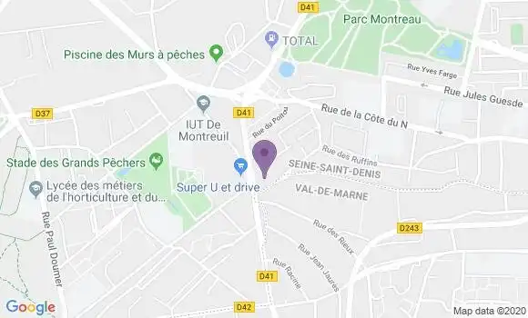 Localisation Guillaume Bréon