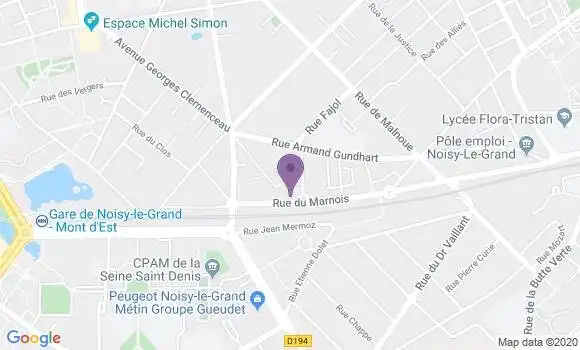 Localisation Amandine Barbot