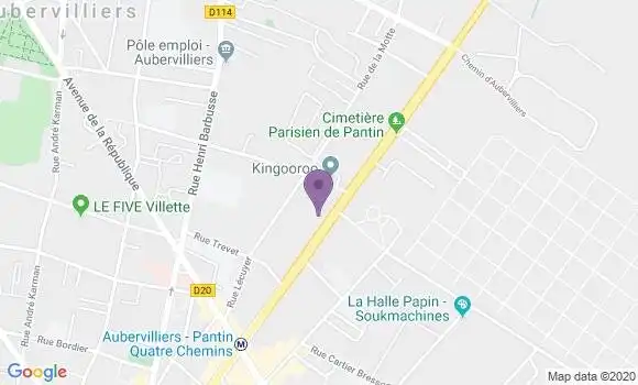Localisation Thomas Stenne