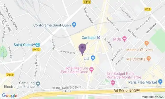 Localisation Catherine Piret