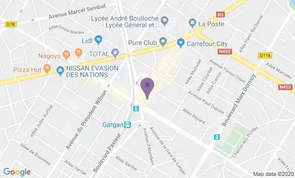 Localisation Vincent Quinault