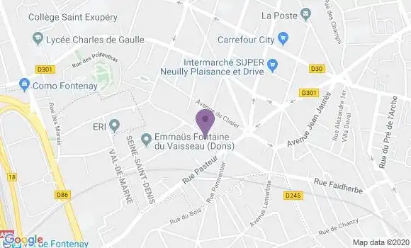Localisation Julie Jezo Bremond