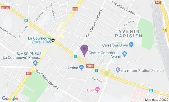 Localisation Sandie Chemir