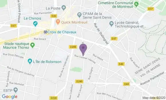 Localisation Christophe Dhaze