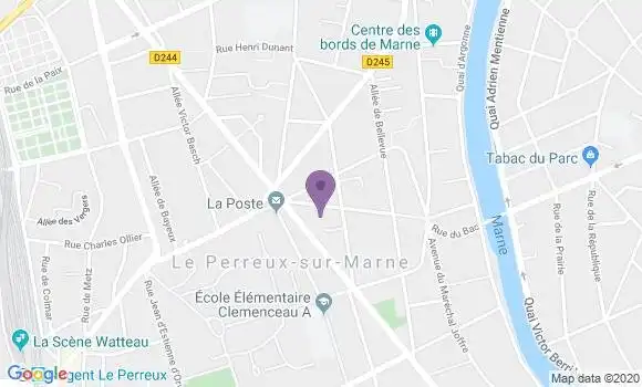 Localisation Julie Guinard