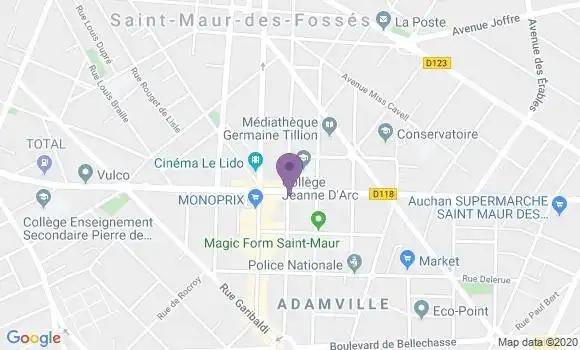 Localisation Bruno Delos