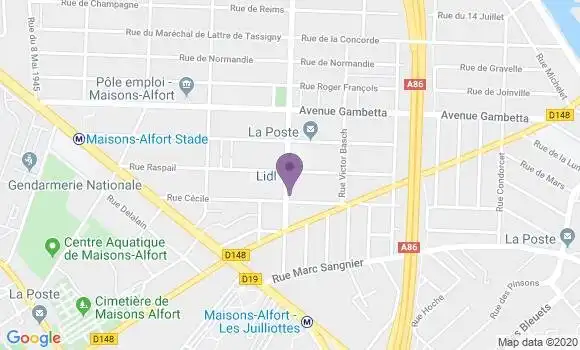 Localisation Julie Abeille