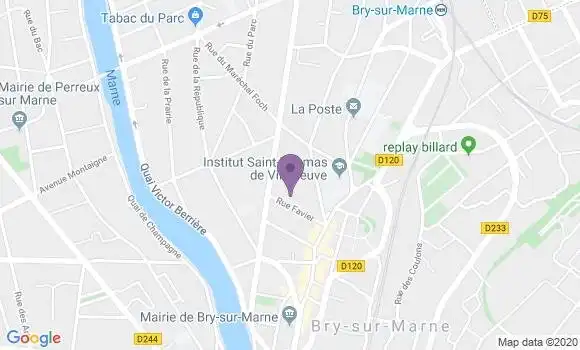 Localisation Isabelle Barnier