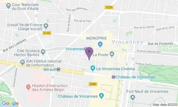 Localisation Nadia Vivet Mosmant