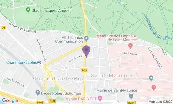 Localisation Antoine Saccardi
