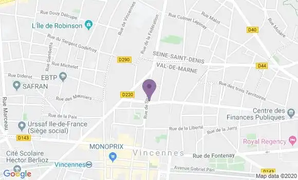 Localisation Camille Moliner