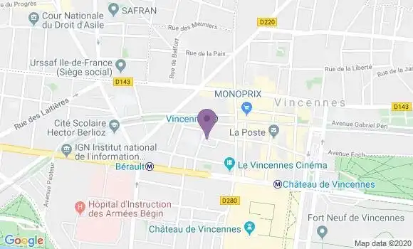 Localisation Myriam Iglicki