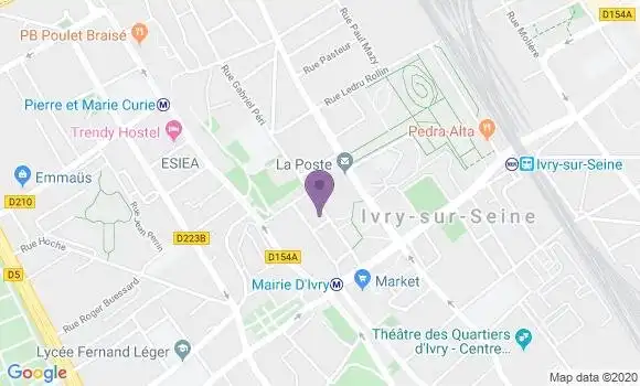 Localisation Olivier Kalfousse