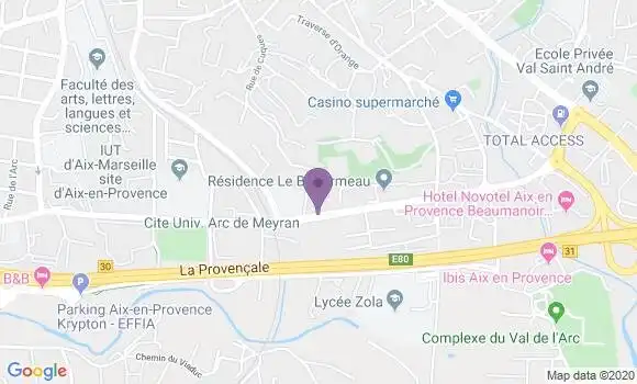 Localisation Ludivine Massad