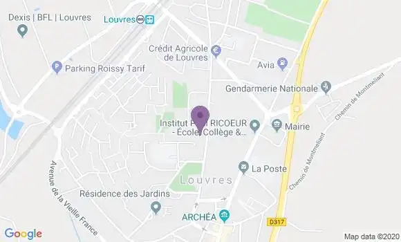 Localisation Gaëlle Eveillard