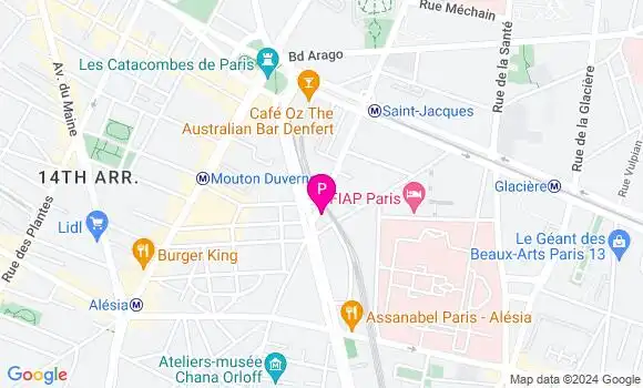 Localisation Sandy Fouat