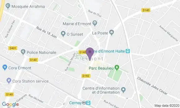 Localisation Jacques Cazalet