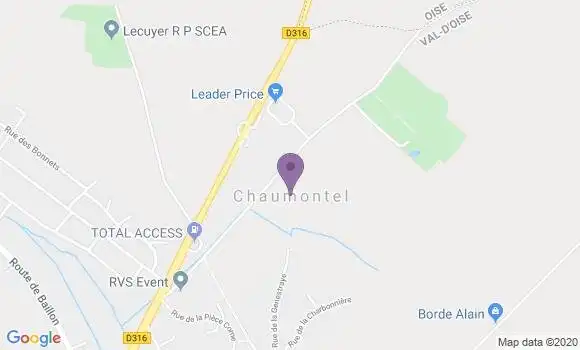 Localisation Alexandre Saussier