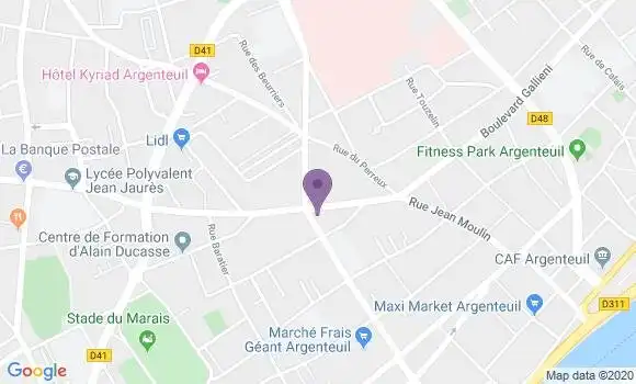 Localisation Nadine Postaire
