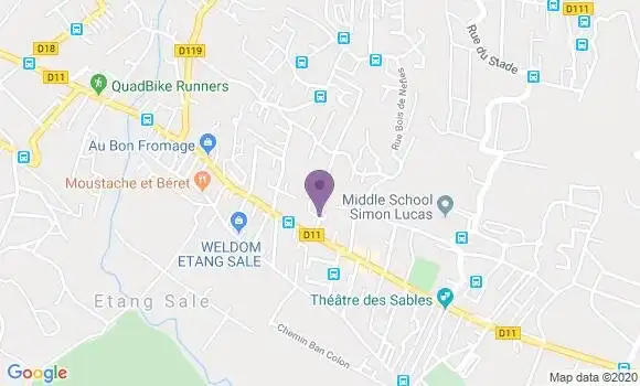 Localisation Solène Ameline