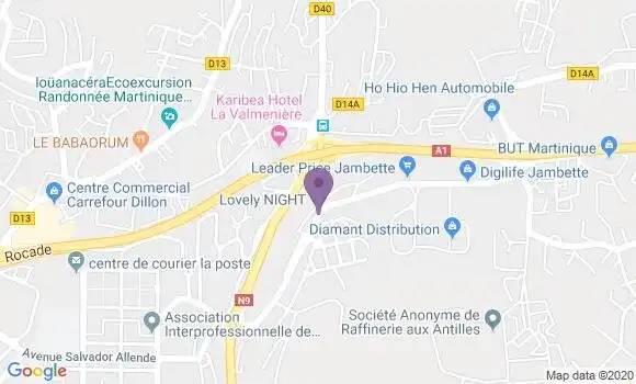Localisation Astrid Aurore